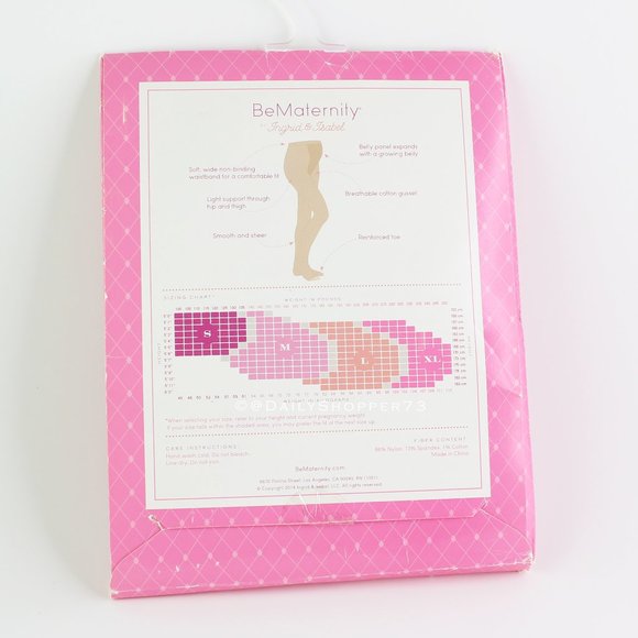 Be Maternity by Ingrid & Isabel Women's Sheer Hosiery - Picture 2 of 3